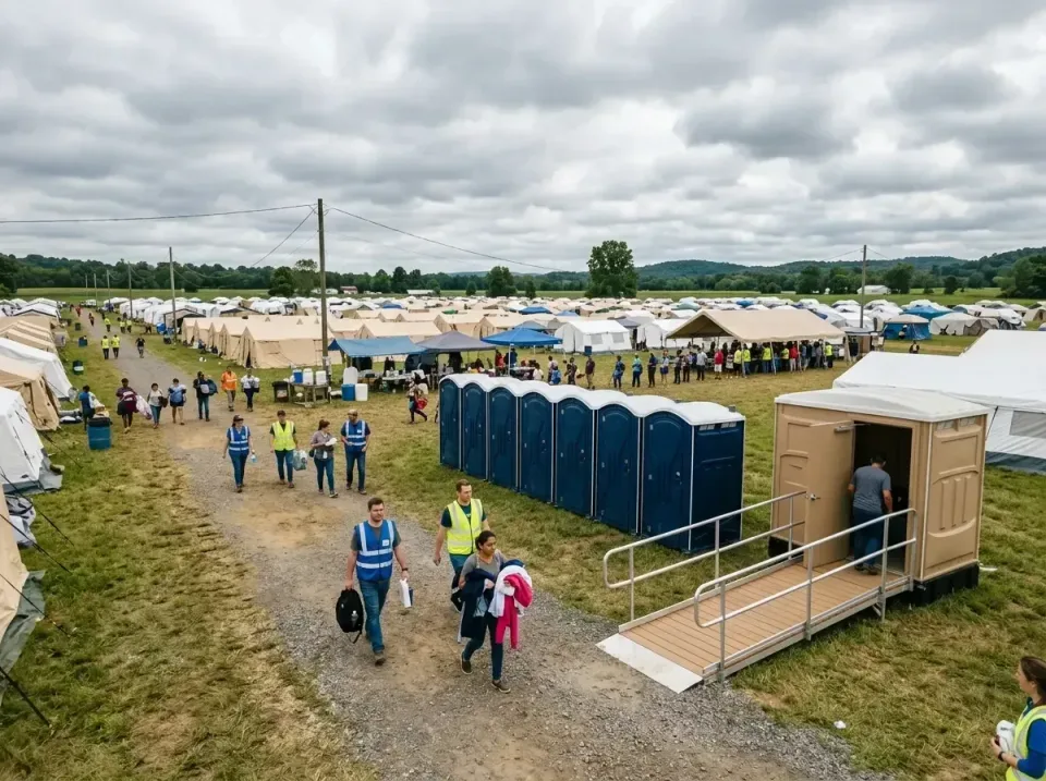 disaster-relief-camp-restrooms-010 — frequently asked questions, Dumpster & Portable Bathrooms Rental in Evansville, WY